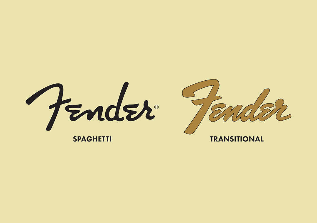 スパゲティロゴ”と”トランジションロゴ” - FenderNews