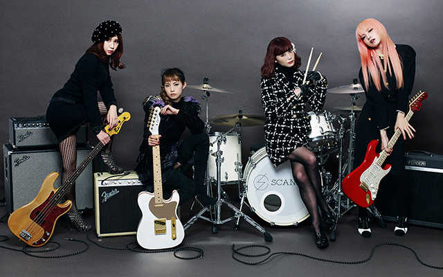 Cover Artist | SCANDAL -後編- - FenderNews