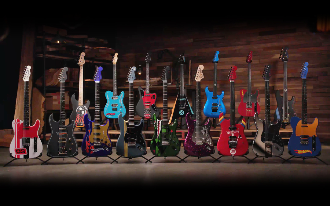 玩具メーカー「Mattel®︎」と「Fender Custom Shop™」マスタービルド