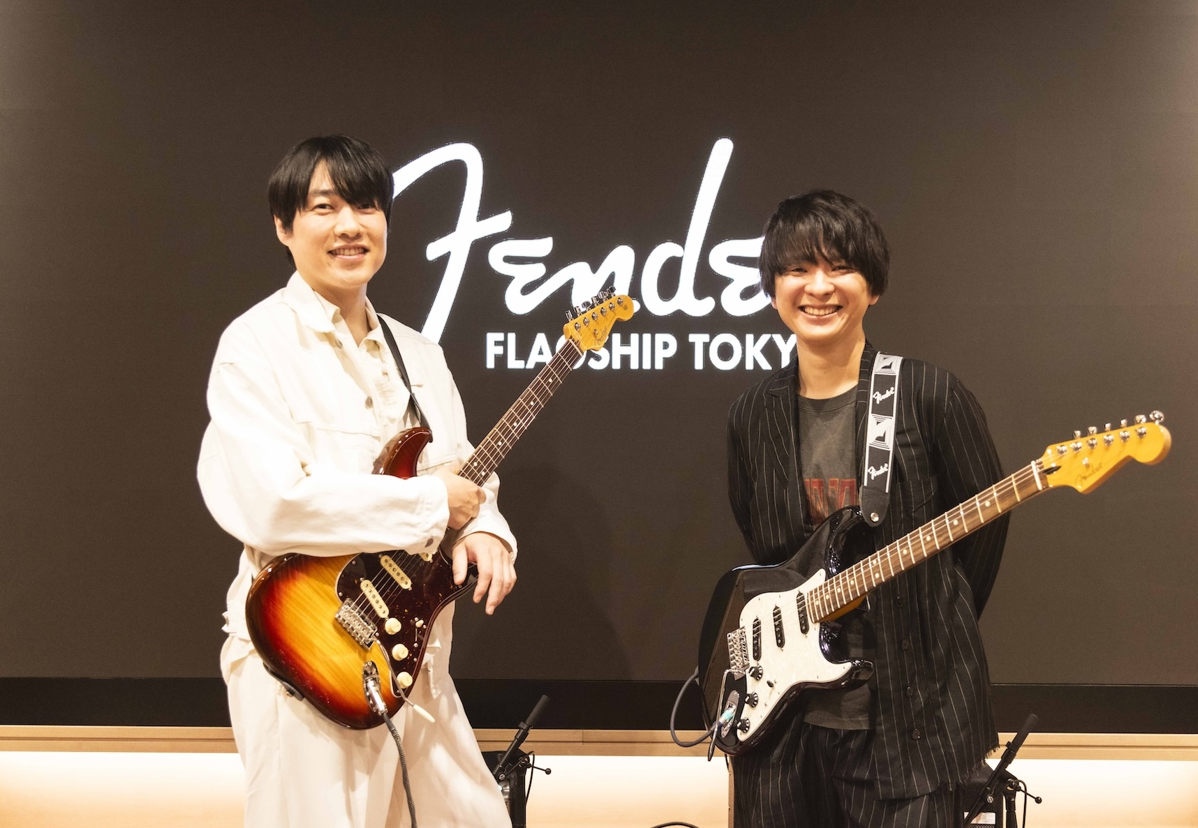 イベントレポート | Stratocaster 70th Anniversary Special Event with Souichiro  Yamauchi × Kosuke Saito - FenderNews