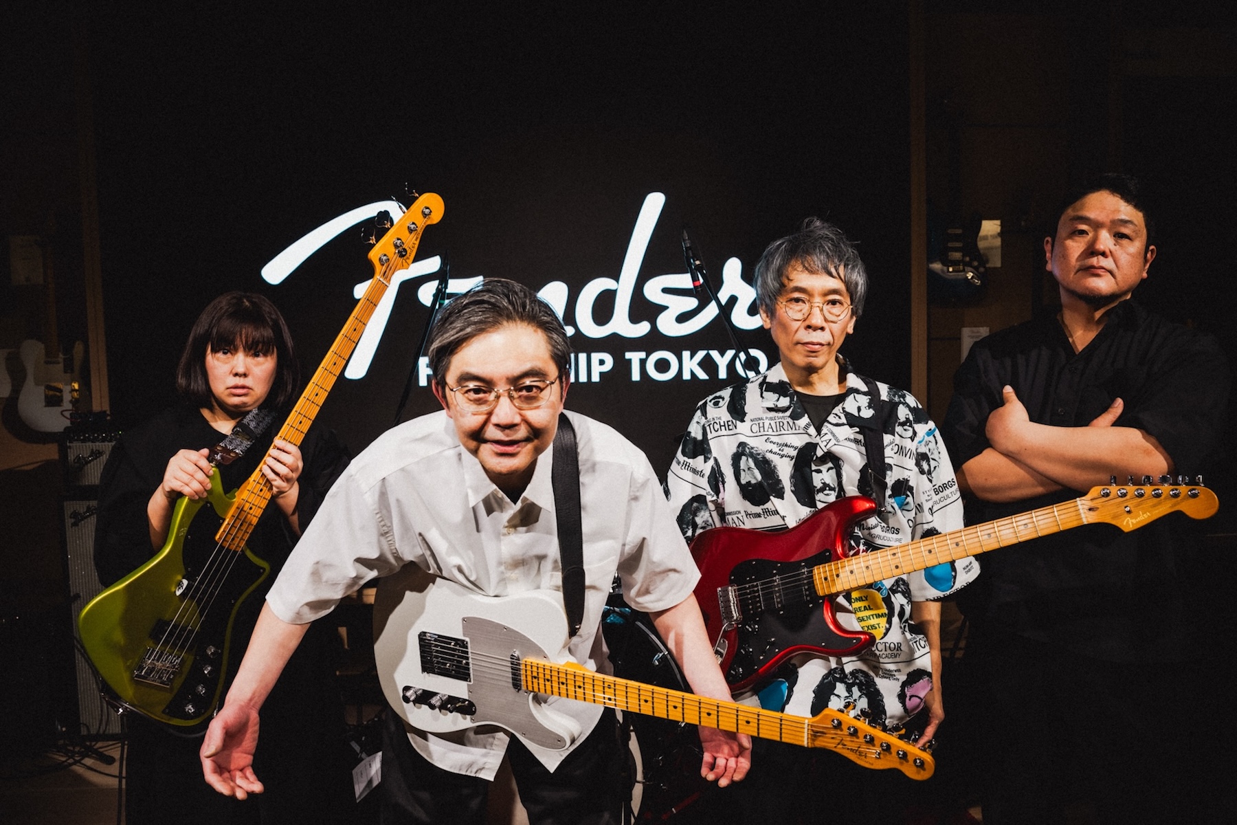 動画＆インタビュー | SESSIONS in TOKYO | ZAZEN BOYS - FenderNews