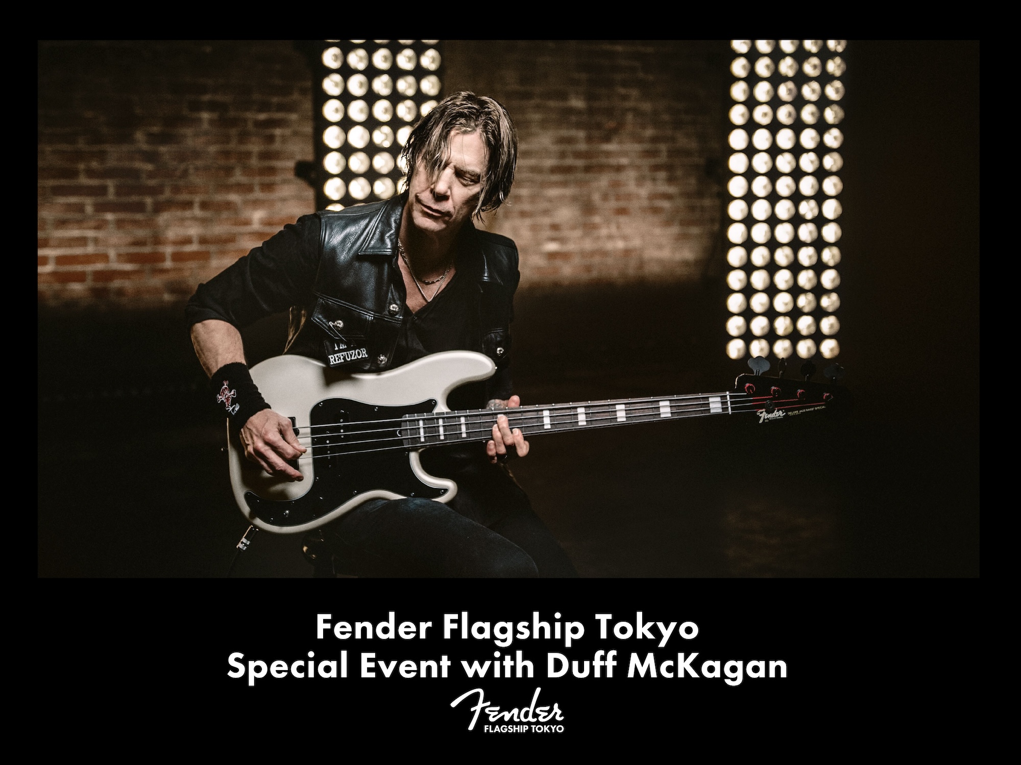Fender Flagship Tokyo Special Event with Duff McKagan」開催決定