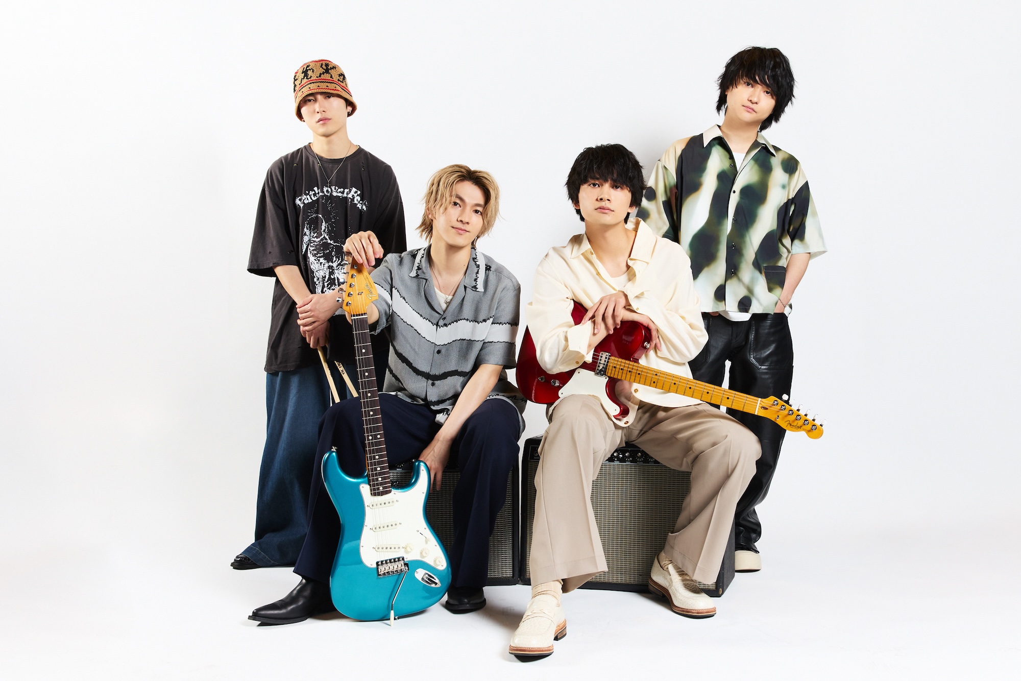 ミュージック DISH//  #DISH インタビュー | Cover Artist | DISH// -前編- - FenderNews